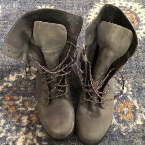 Teva boots, never worn, gray